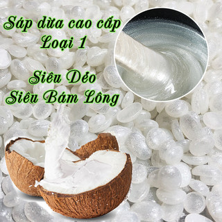  Túi 1kg sáp wax lông hương dừa trong suốt cao cấp 