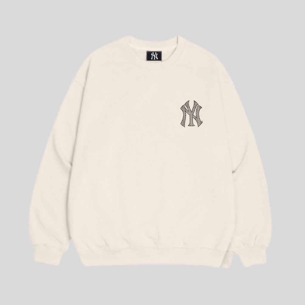 Áo Sweater MLB NY Chính Hãng Cao Cấp Nam Nữ Cao Cấp Unisex, Áo swt MLB New York nam nữ form rộng  gem_store