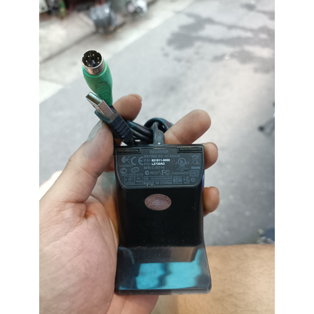 🌟 XỊN CŨ 🌟 Bộ nhận không dây Logitech USB Wireless Receiver C-BT44