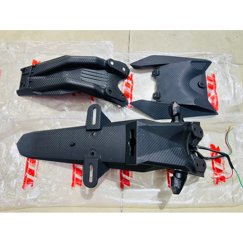 Dè zin Suzuki Raider Fi Việt Dè chống gãy Carbon tích hợp sinhan led