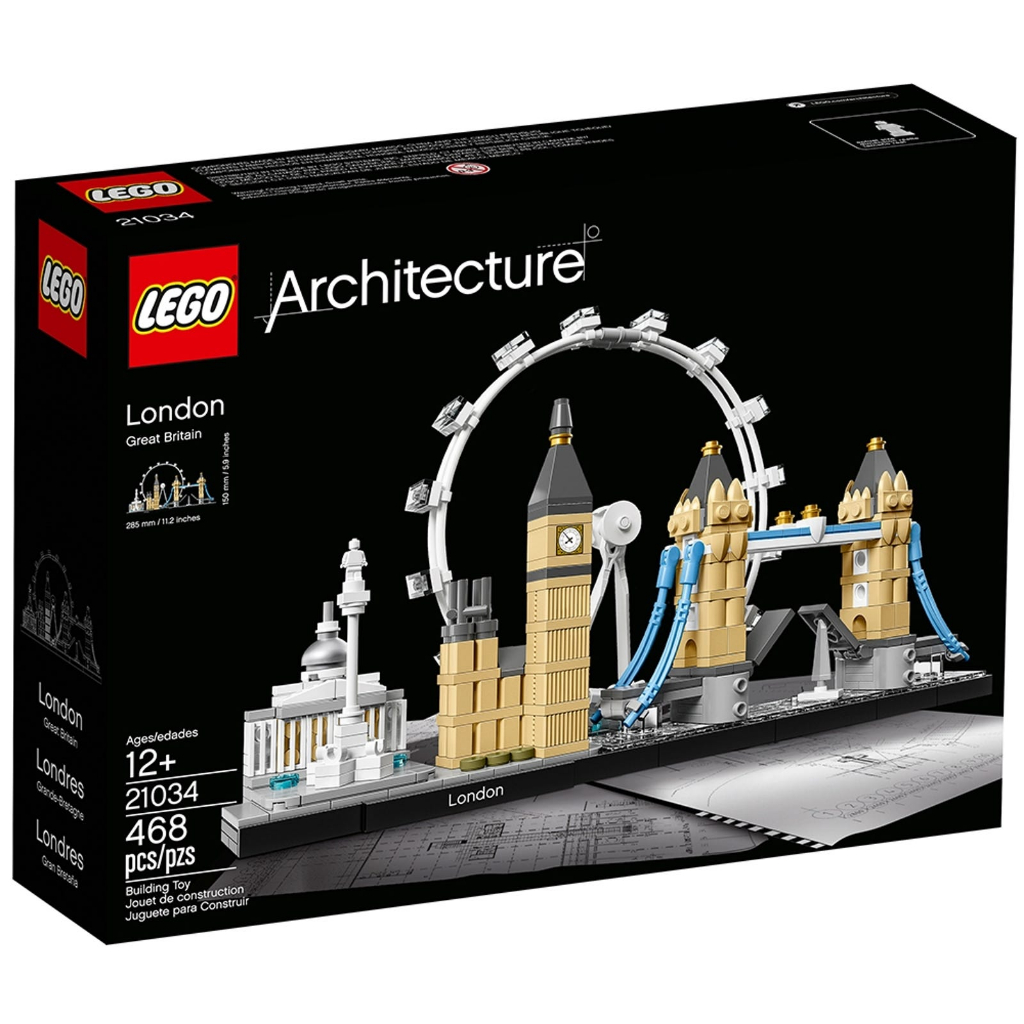 [HAPPY.BRICKS] LEGO ARCHITECTURE - 21034 - THÀNH PHỐ LONDON