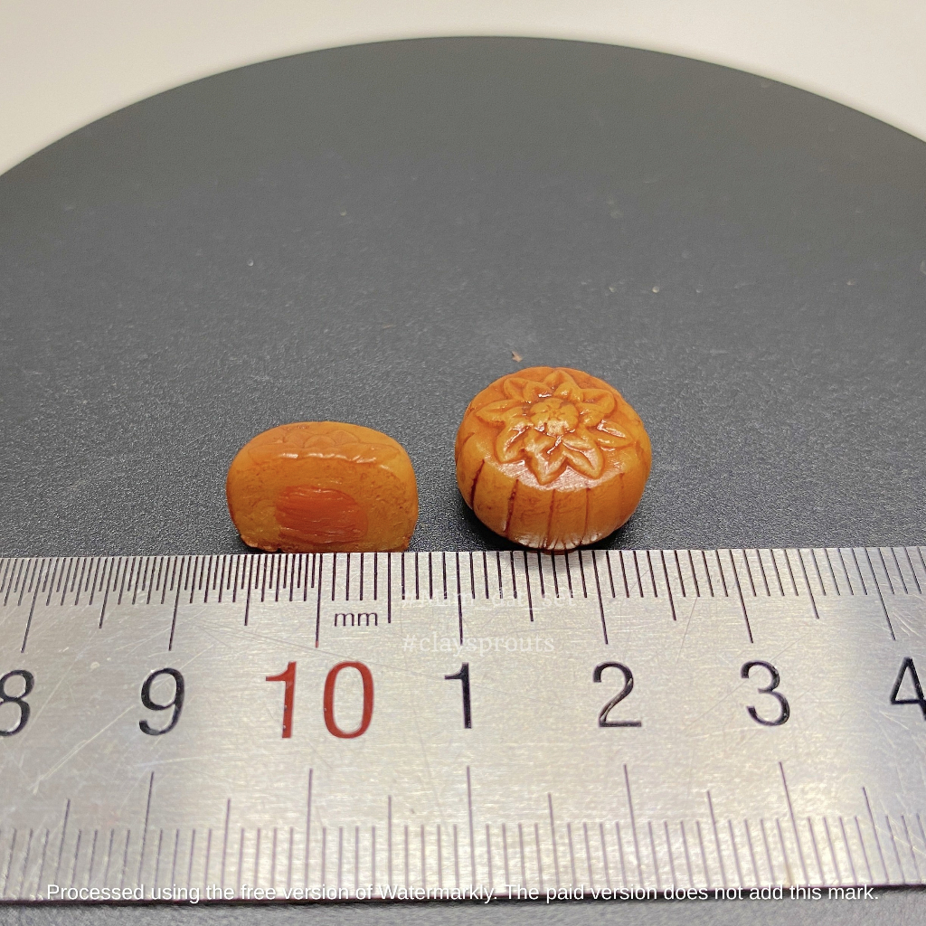 Mô hình bánh trung thu mini cho nhà búp bê