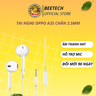 Tai nghe Oppo A3s, tai phone Oppo R11, Kiểu dáng iP dùng cho mọi lại điện thoại - Beetech