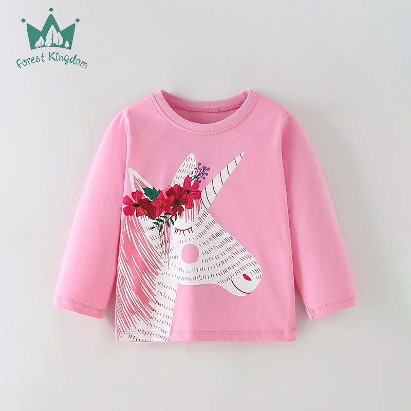 Áo Thun Dài Tay Cotton Nhiều Mẫu Cho Bé FK Gái Mẫu Mới 2023 P2 - Jumping Beans Official Store