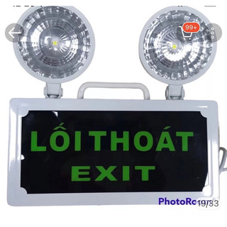 Đèn sự cố kết hợp exit <CHẤT LƯỢNG TỔT>