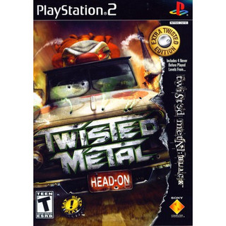 Đua xe bắn súng ps2 - twisted metal 2 - đĩa game ps2