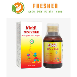 KIDDI BIOLYSINE-bổ sung Thymomodulin giúp hỗ trợ miễn dịch cho cơ thể, đồng thời bổ sung vitamin B1, B6, kẽm, lysin