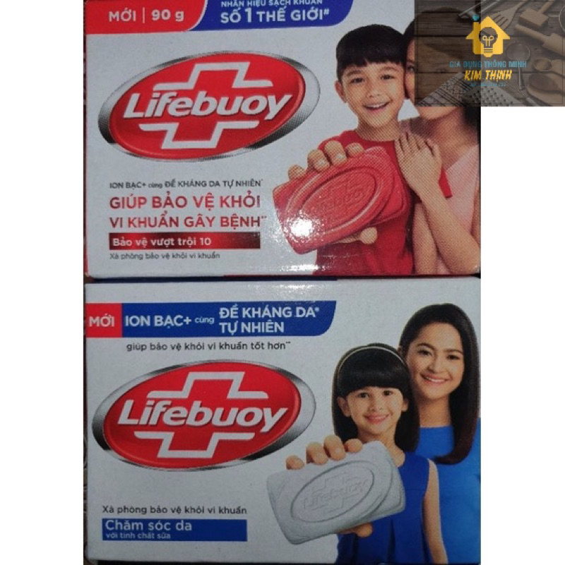 Xà bông / xà phòng tắm lifebuoy bánh 90g/125g