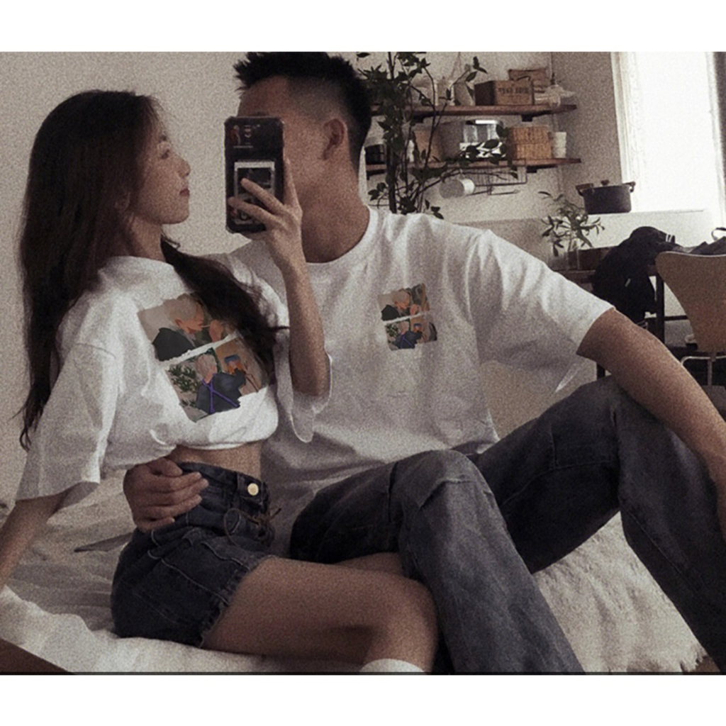 Áo Thun Unisex Form Rộng Local Brand Trắng Đen Nam Nữ dành cho cặp đôi chất liệu cotton cực mát | BigBuy360 - bigbuy360.vn