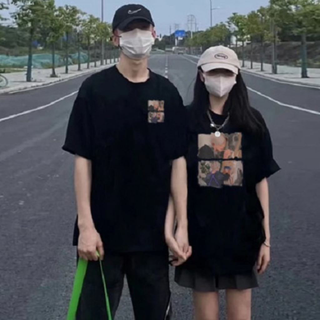 Áo Thun Unisex Form Rộng Local Brand Trắng Đen Nam Nữ dành cho cặp đôi chất liệu cotton cực mát | BigBuy360 - bigbuy360.vn