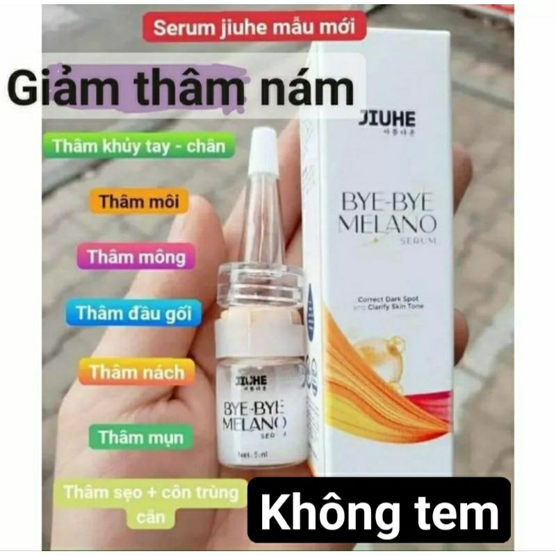 ( Có video sản phẩm) Serum jiuhe giảm thâm nám cải thiện các da tối màu mẫu mới ( Đọc giới thiệu)