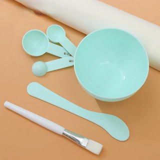 CHÉN TRỘN KEM - Muỗng cọ bát đánh kem chiết Mỹ phẩm