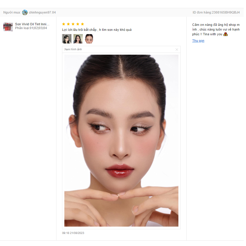 Son Vivid Oil Tint Innisfree