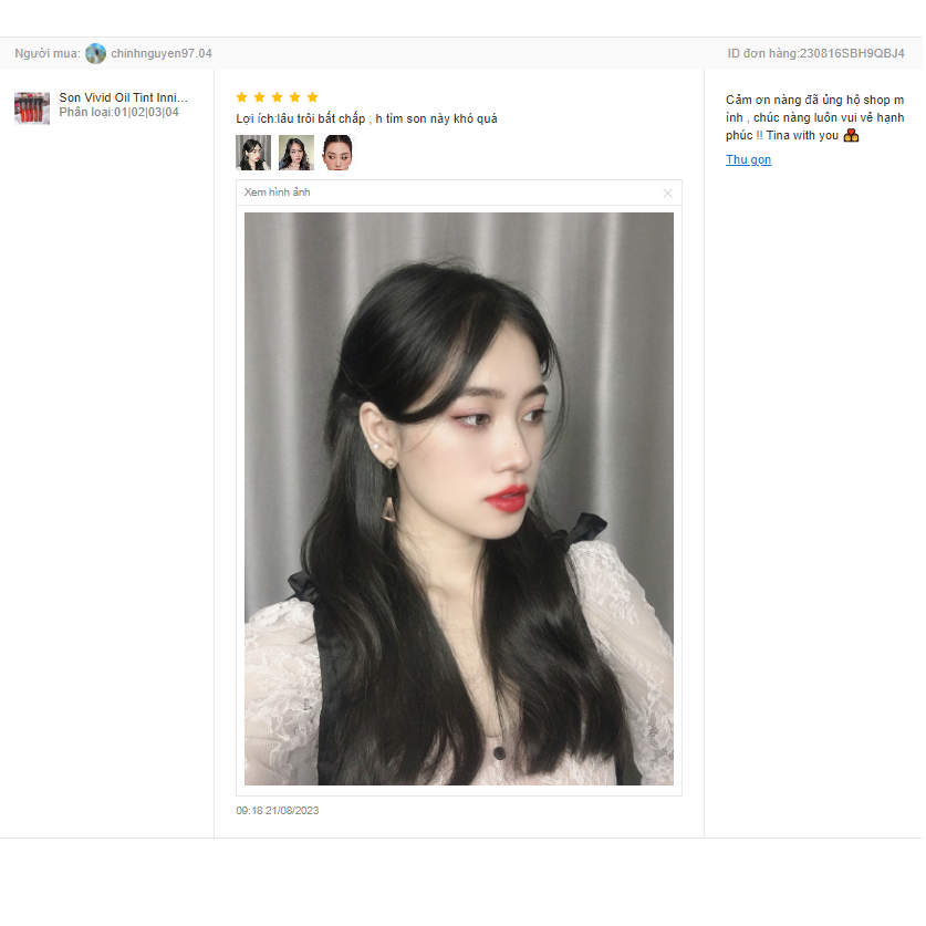 Son Vivid Oil Tint Innisfree