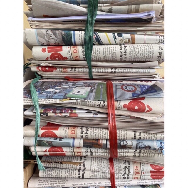 GIẤY BÁO CŨ KHỔ TO 1kg tái sử dụng thân thiện môi trường