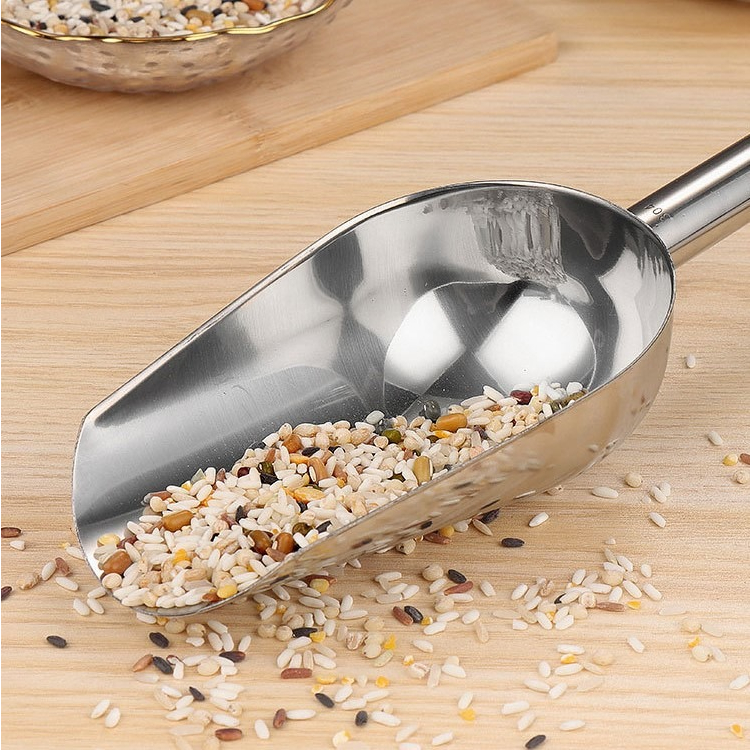 DỤNG CỤ XÚC ĐÁ INOX 304 CAO CẤP CHUYÊN DÙNG XÚC ĐÁ, CÁC LOẠI HẠT, GẠO,...