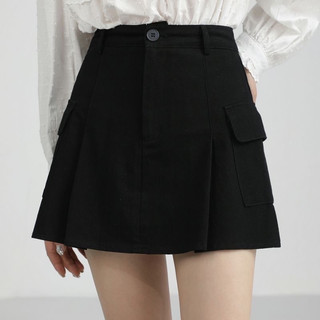 Chân váy kaki túi hộp lưng cao bigsize MUP Bigsize CV02