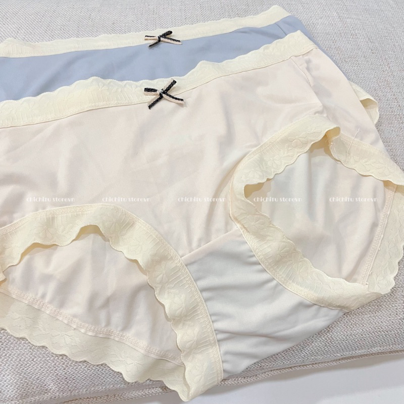 Quần Lót Chất Su Thun Lạnh Xinh Xắn- Siêu Mát, Mềm, Mịn- Nâng Mông- Thoáng Khí- Chichitu