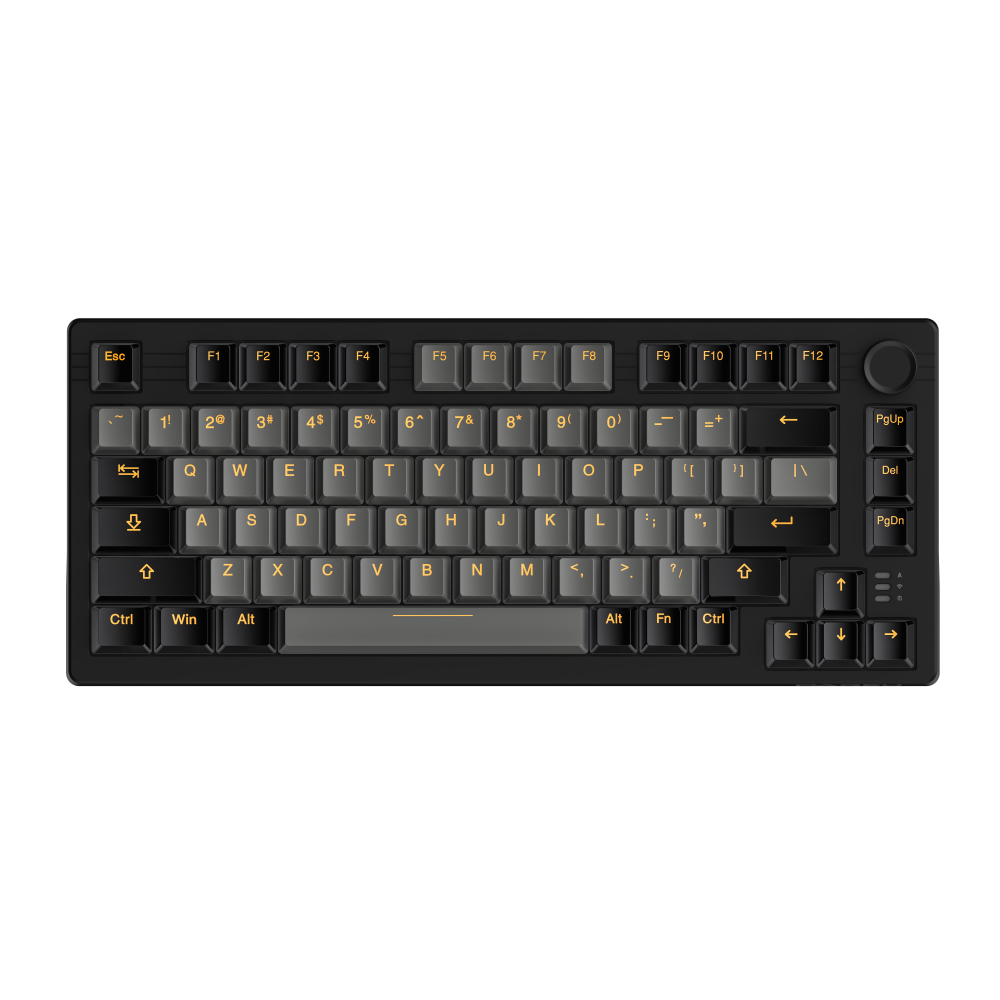 Bàn phím cơ Dareu EK75 PRO - BLACK GOLDEN Firely/Dream Switch RGB -Chính hãng