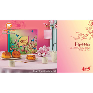 Bánh trung thu givral 2023 combo sum vầy 3
