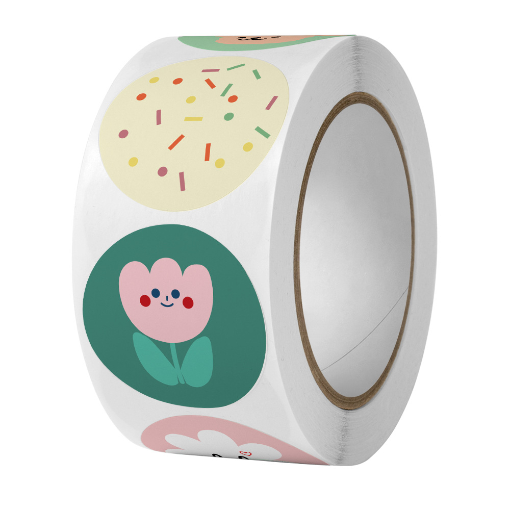 Cuộn 500 nhãn dán cảm ơn, tem thankyou, sticker thankyou