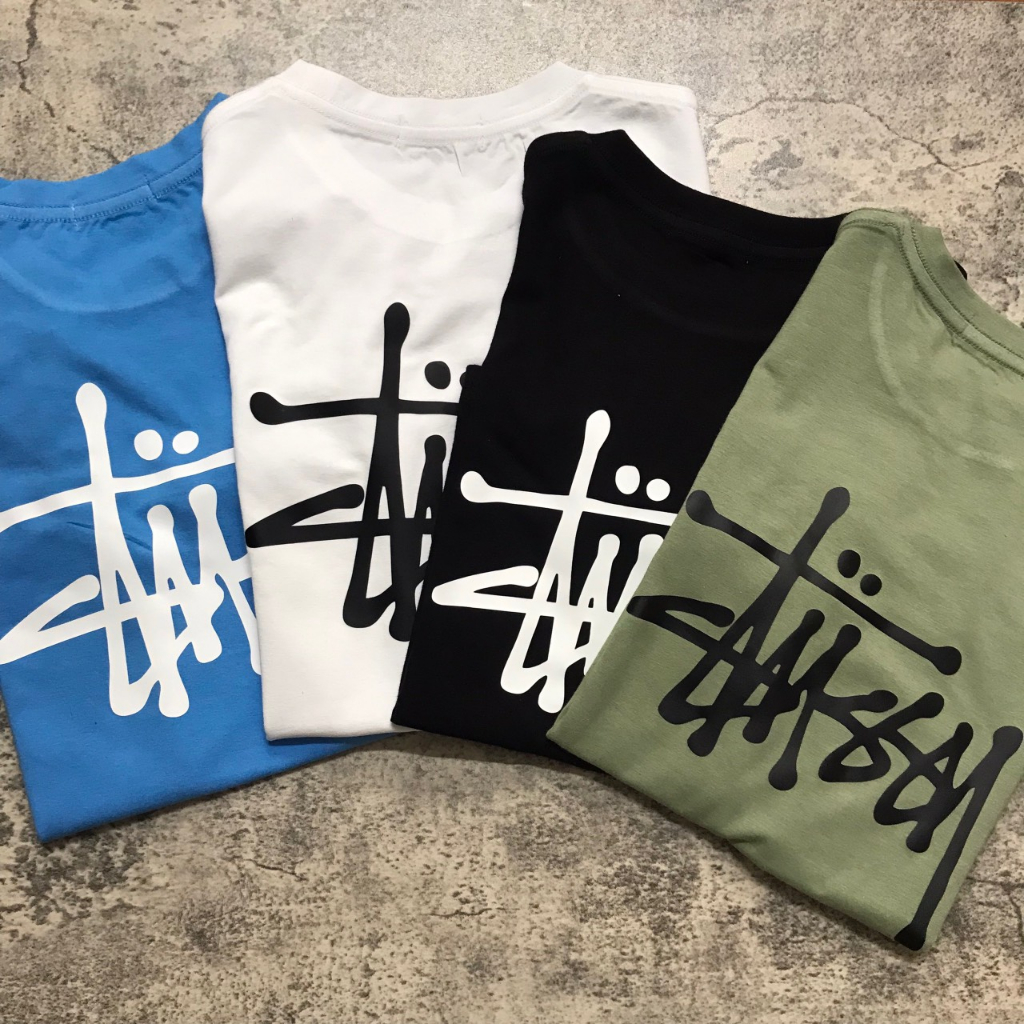 Áo Phông Chữ TUSSY Xanh cho bé chất liệu cotton cao cấp thoáng mát 2BKidFashion