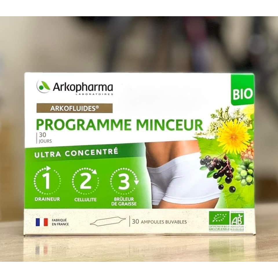 Thải độc giảm cân Programme Minceur Arkopharma Pháp