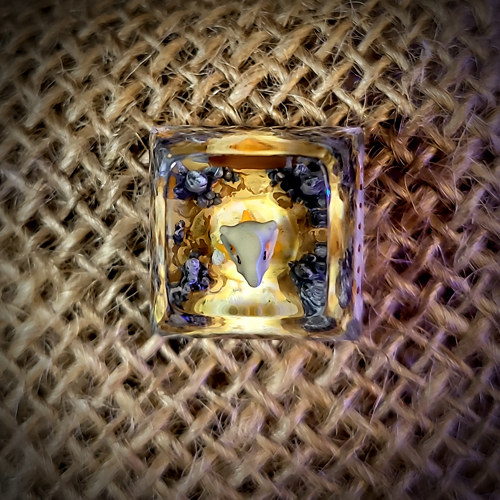 Cubone keycap , pokemon keycap , nút bàn phím cơ pokemon cubone , artisan keycap , anime keycap