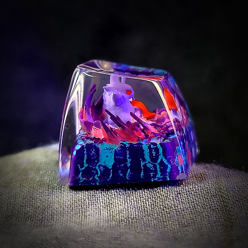 Gengar keycap , pokemon keycap , artisan keycap , nút bàn phím cơ pokemon