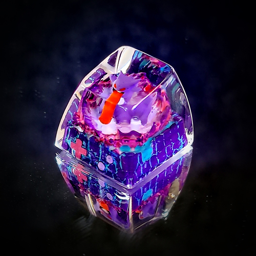 Gengar keycap , pokemon keycap , artisan keycap , nút bàn phím cơ pokemon