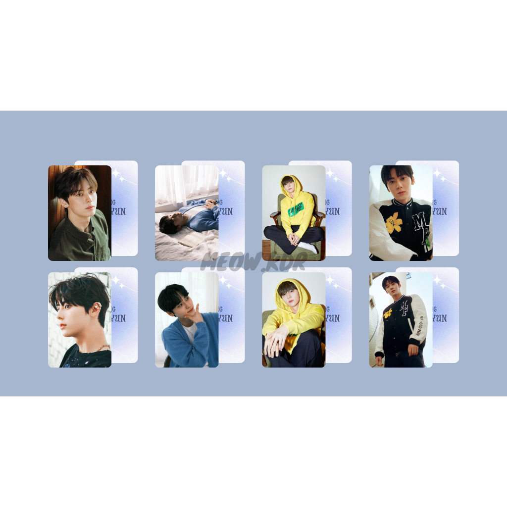 Set card bo góc Hwang Min Hyun