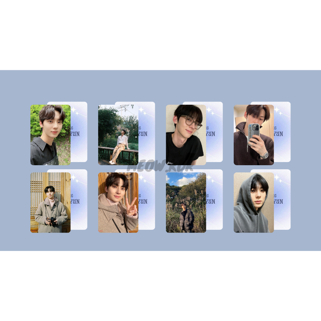 Set card bo góc Hwang Min Hyun