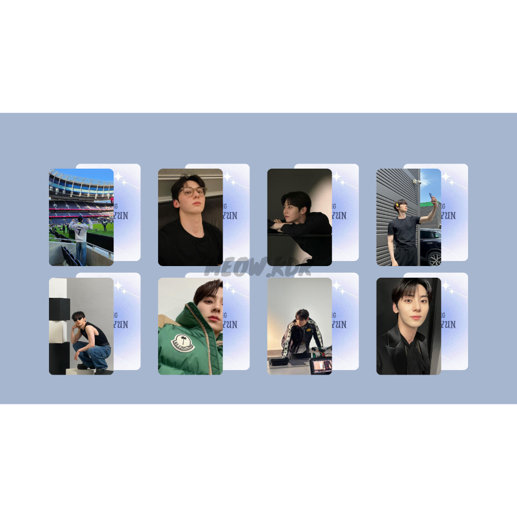 Set card bo góc Hwang Min Hyun