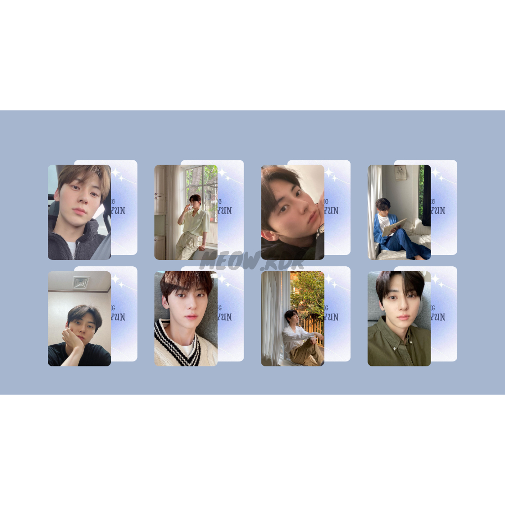 Set card bo góc Hwang Min Hyun