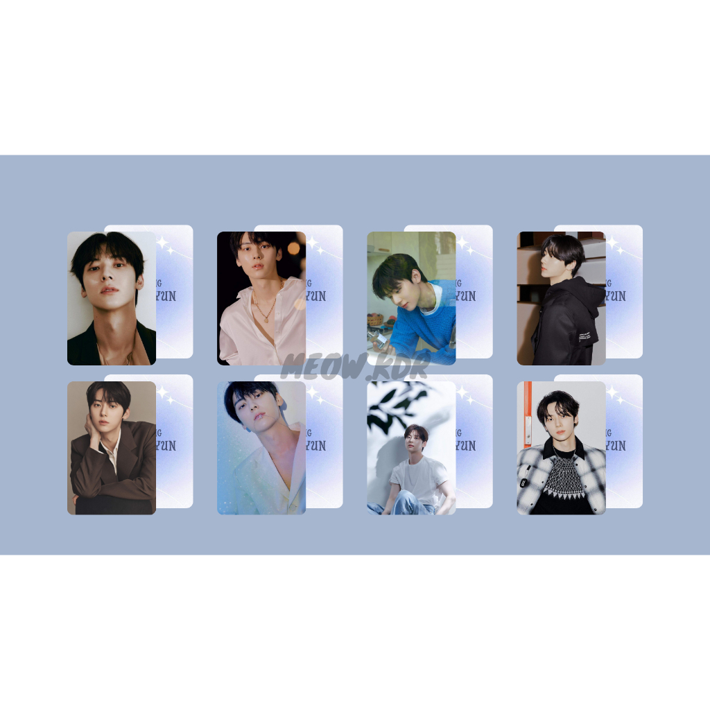 Set card bo góc Hwang Min Hyun