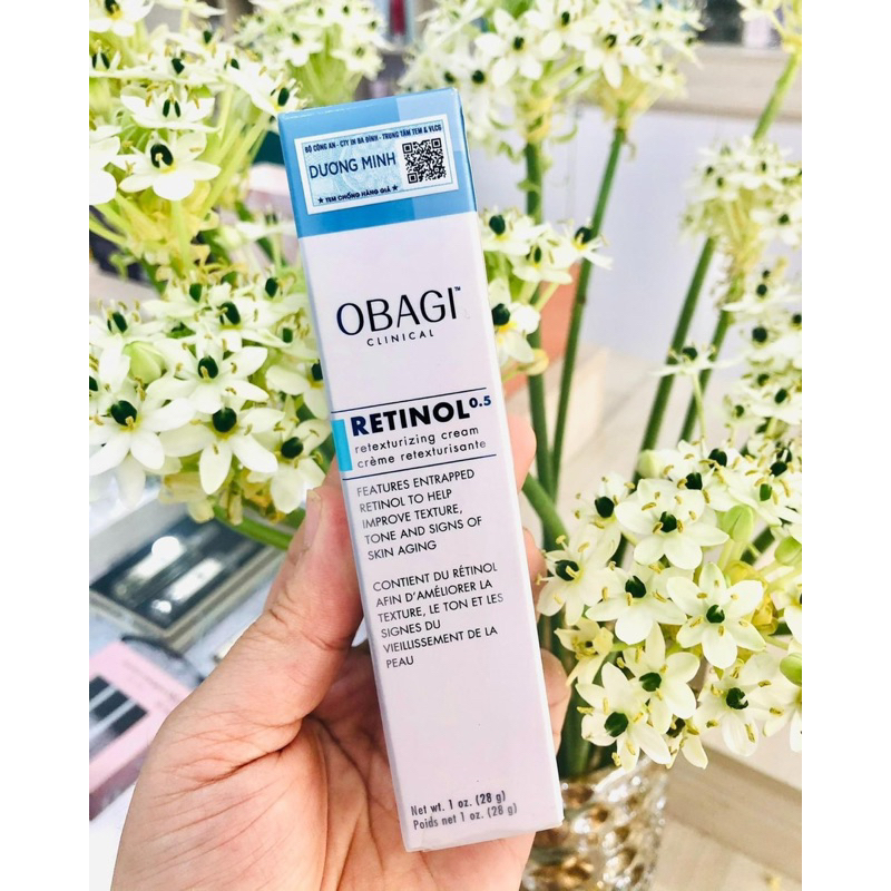 Kem dưỡng chống lão hoá Clinical 0,5 cho da nhạy cảm và cho người mới bắt đầu