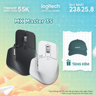 Chuột không dây Bluetooth Logitech MX Master 3s – Yên tĩnh, 8K DPI, Cuộn siêu nhanh, sạc USB-C, Win | Mac