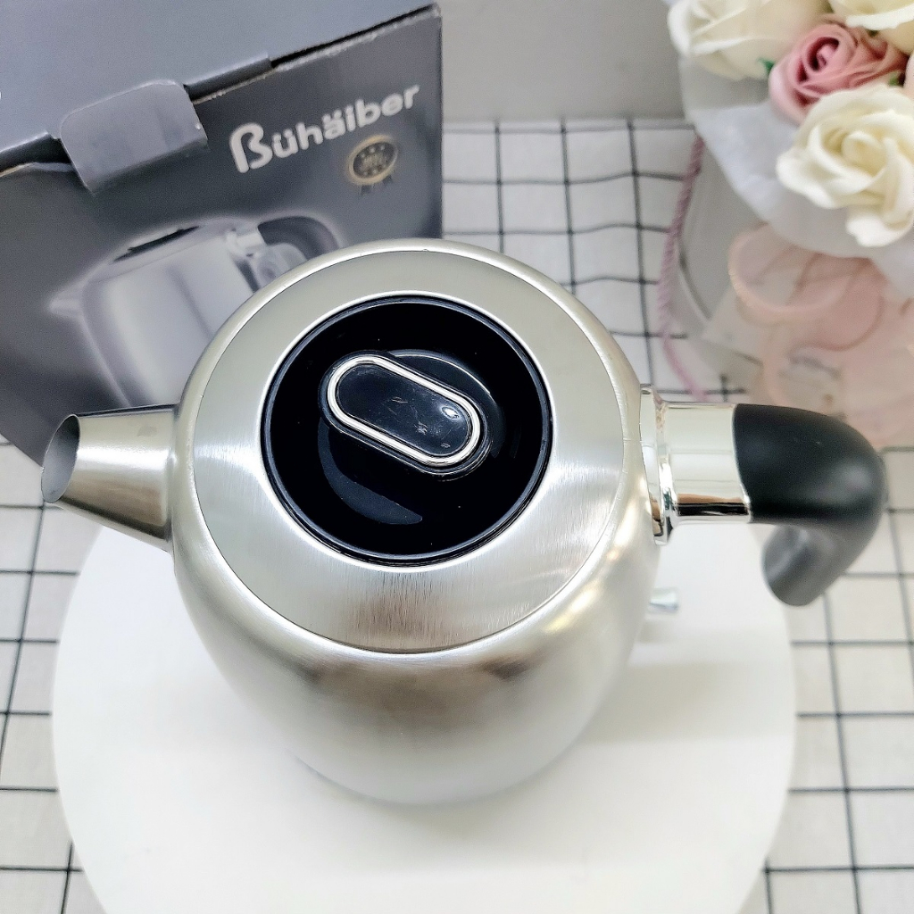 Ấm Siêu Tốc Inox Thế Hệ Mới Bühäiber 1.7L BHB0223 - Hàng Chính Hãng Bảo hành 12 Tháng