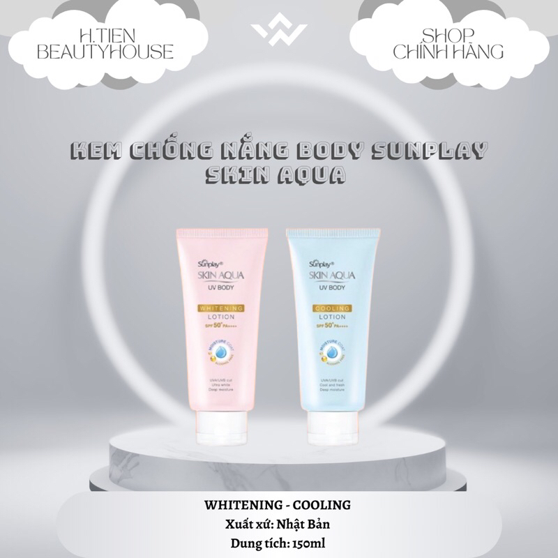 Kem Chống Nắng Dưỡng Thể Sunplay Skin Aqua 150g