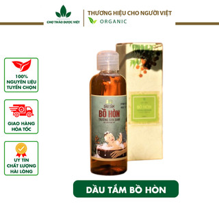 Dầu tắm bồ hòn sinh dược, dầu tắm thảo dược 100ml - Chợ Thảo Dược Việt