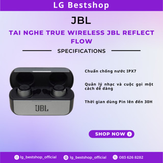 Tai nghe true wireless jbl reflect flow | new seal 100%