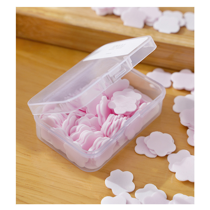 Xà Phòng Giấy Hình Hoa