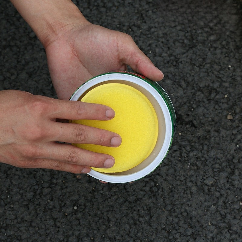 Mút xốp bọt biển đánh bóng sơn ô tô xe máy chuyên dụng hình tròn kích thước 10cm x 3cm - MX01