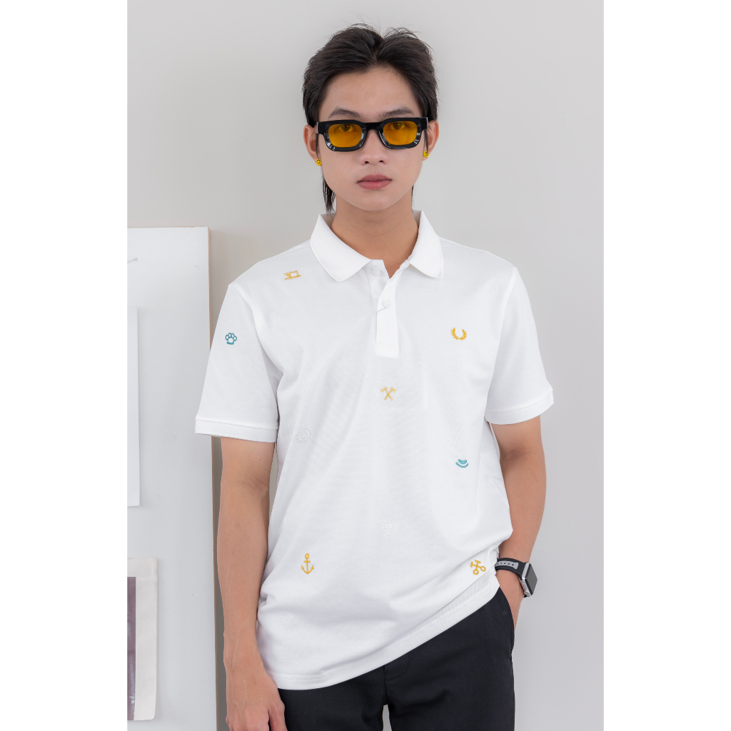 Áo Polo Nam Có Cổ NeO Vải Cá Sấu Gai Mắt Chim Thoáng Khí Co Giãn 4 Chiều  - J16