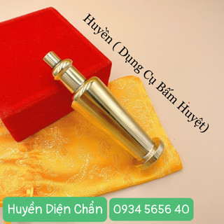 Chày giải cơ - chày kim cương đồng đặc Dụng cụ giải cơ- Tặng kèm túi gấm bảo quản