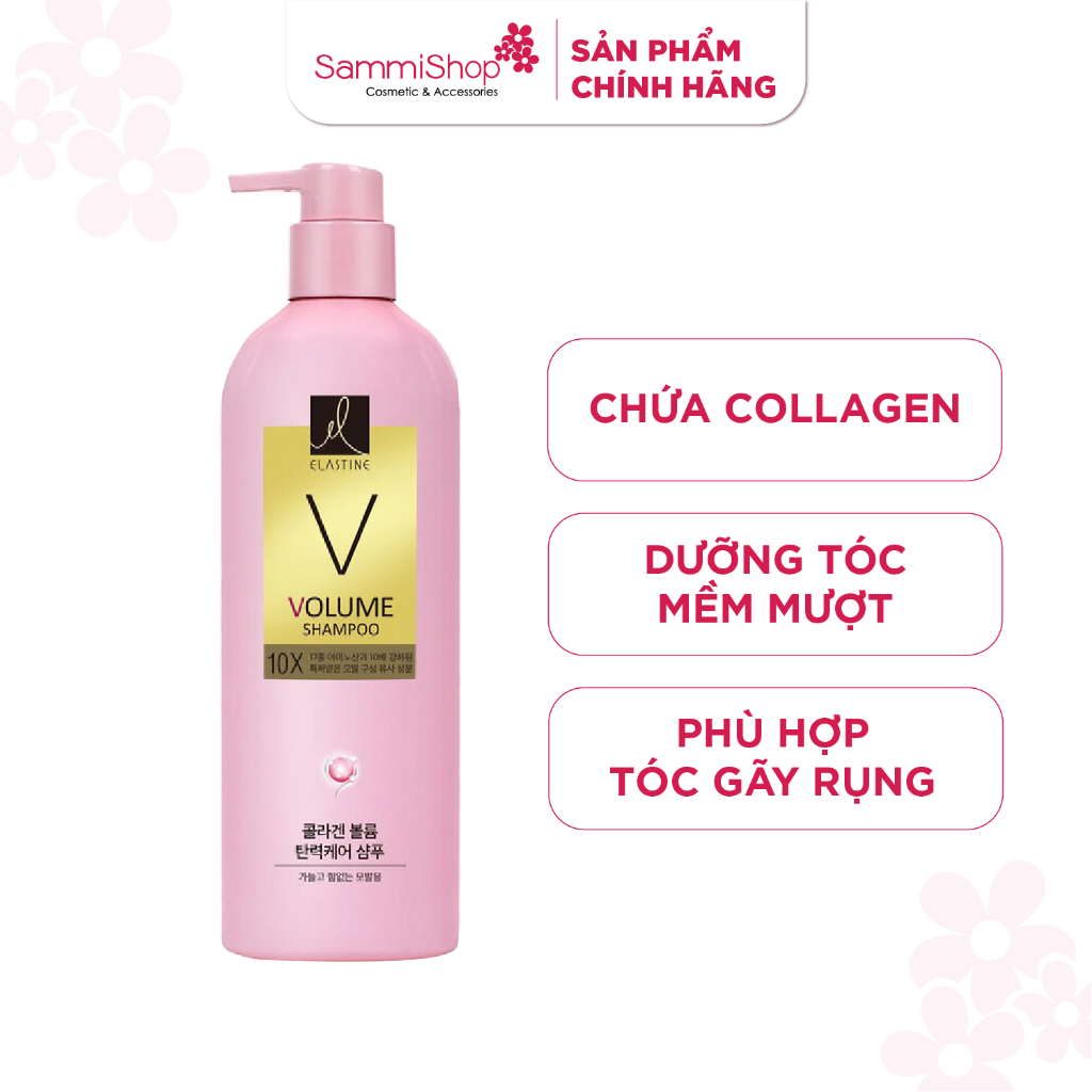 ELASTIN Dầu Gội Care 10X Shampoo 680ml