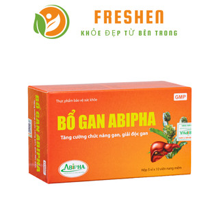 BỔ GAN ABIPHA GIẢI ĐỘC GAN, BẢO VỆ GAN LUÔN MẠNH KHOẺ