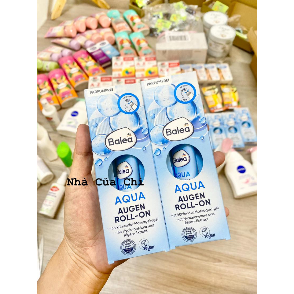 Kem dưỡng mắt Balea dạng con lăn - hàng Đức