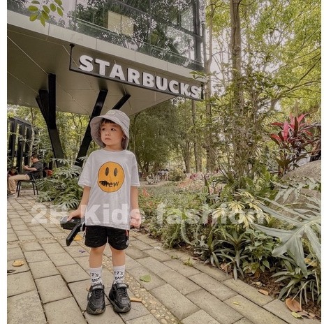 Set Quần Áo DR Mặt Vàng cho trẻ em chất cotton 2BKids Fasion