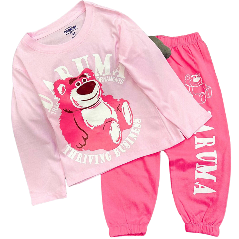 Quần áo dài tay cho bé gái 9-28 kg set đồ bộ thun cotton thoáng nhẹ mềm mịn hình in đẹp xinh xắn Homie Kids